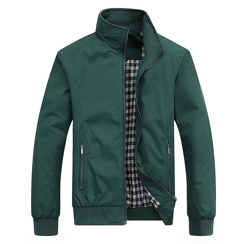 Men's Lightweight Slim Fit Bomber Jacket