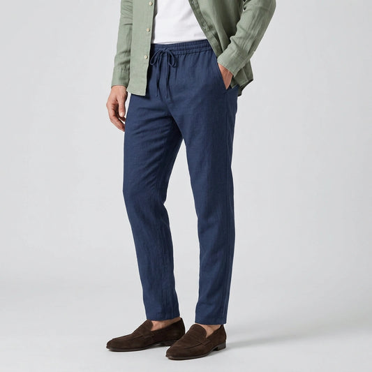 The Riviera Linen Trouser