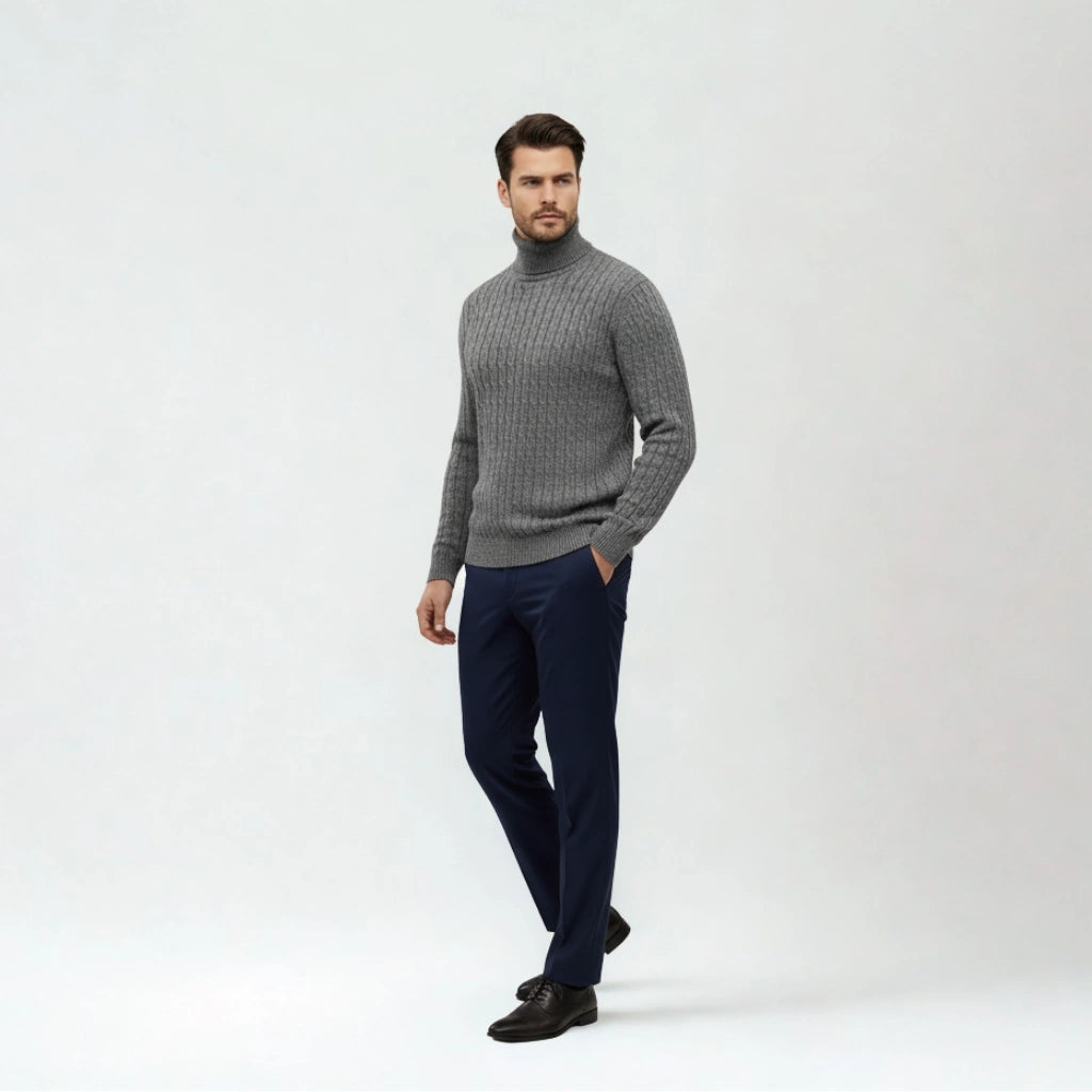 The Sloane Merino Turtleneck