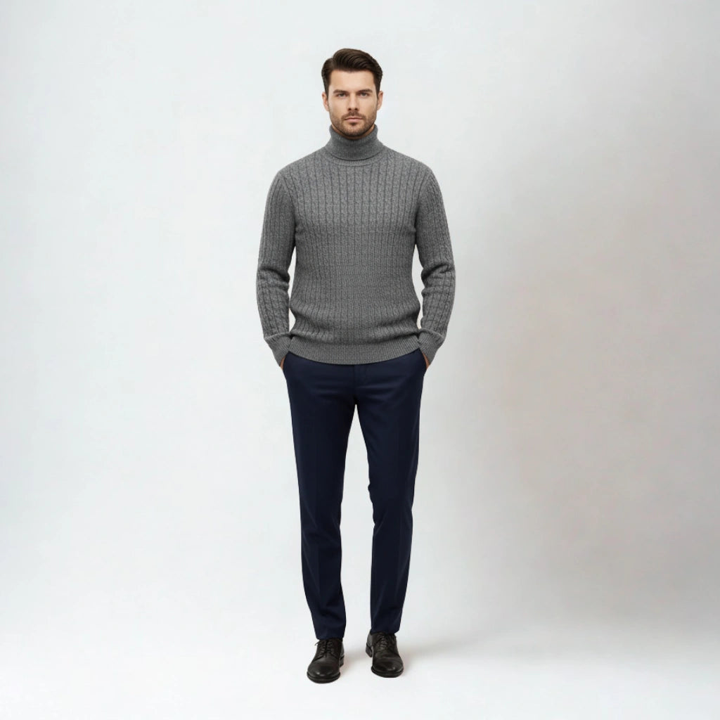 The Sloane Merino Turtleneck