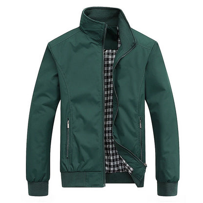 Men's Lightweight Slim Fit Bomber Jacket