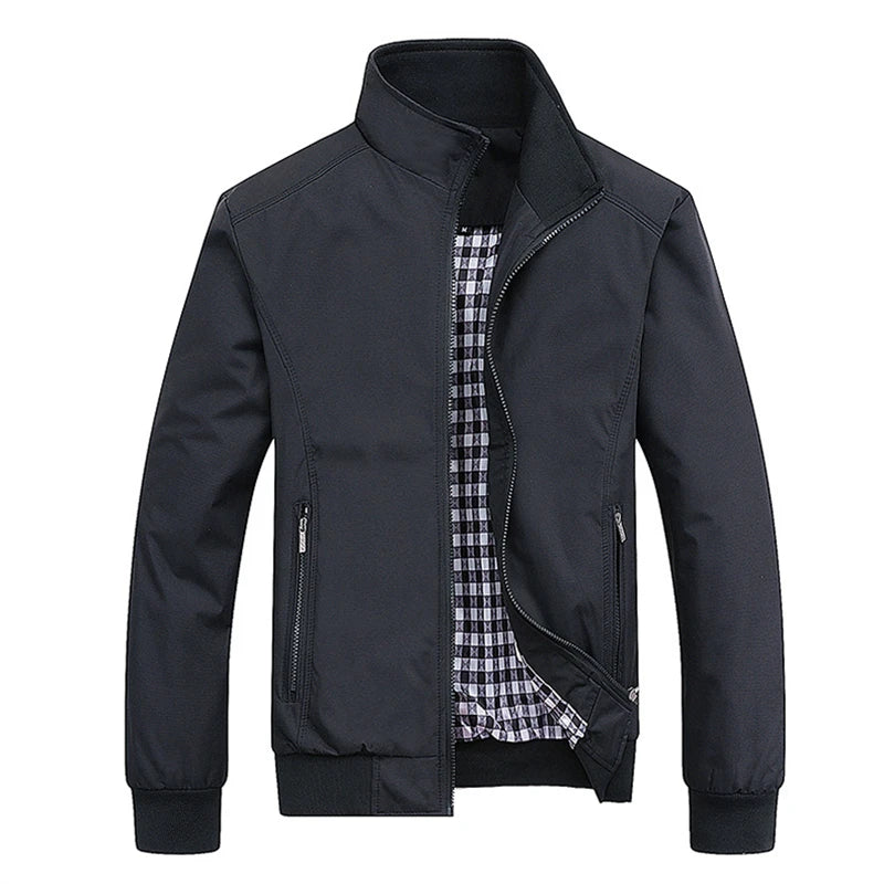Men's Lightweight Slim Fit Bomber Jacket