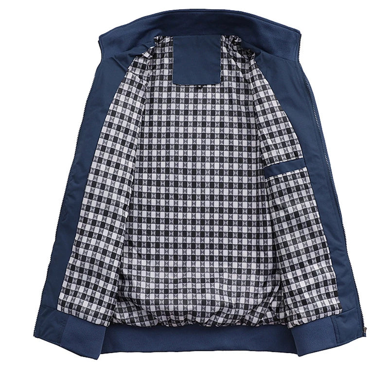 Men's Lightweight Slim Fit Bomber Jacket