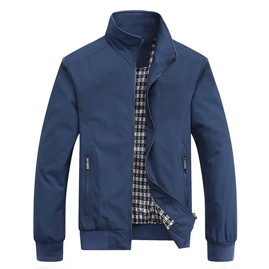 Men's Lightweight Slim Fit Bomber Jacket