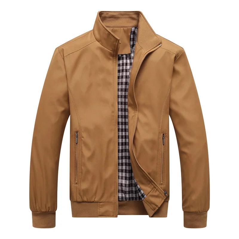 Men's Lightweight Slim Fit Bomber Jacket