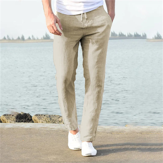 The Riviera Linen Trouser