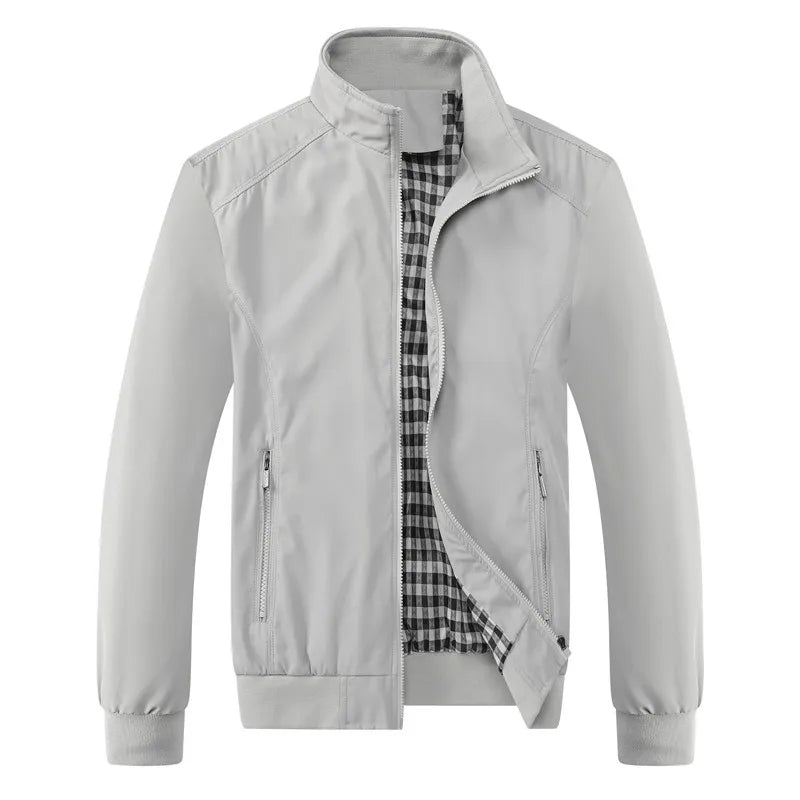 Men's Lightweight Slim Fit Bomber Jacket