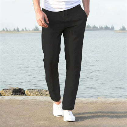 The Riviera Linen Trouser