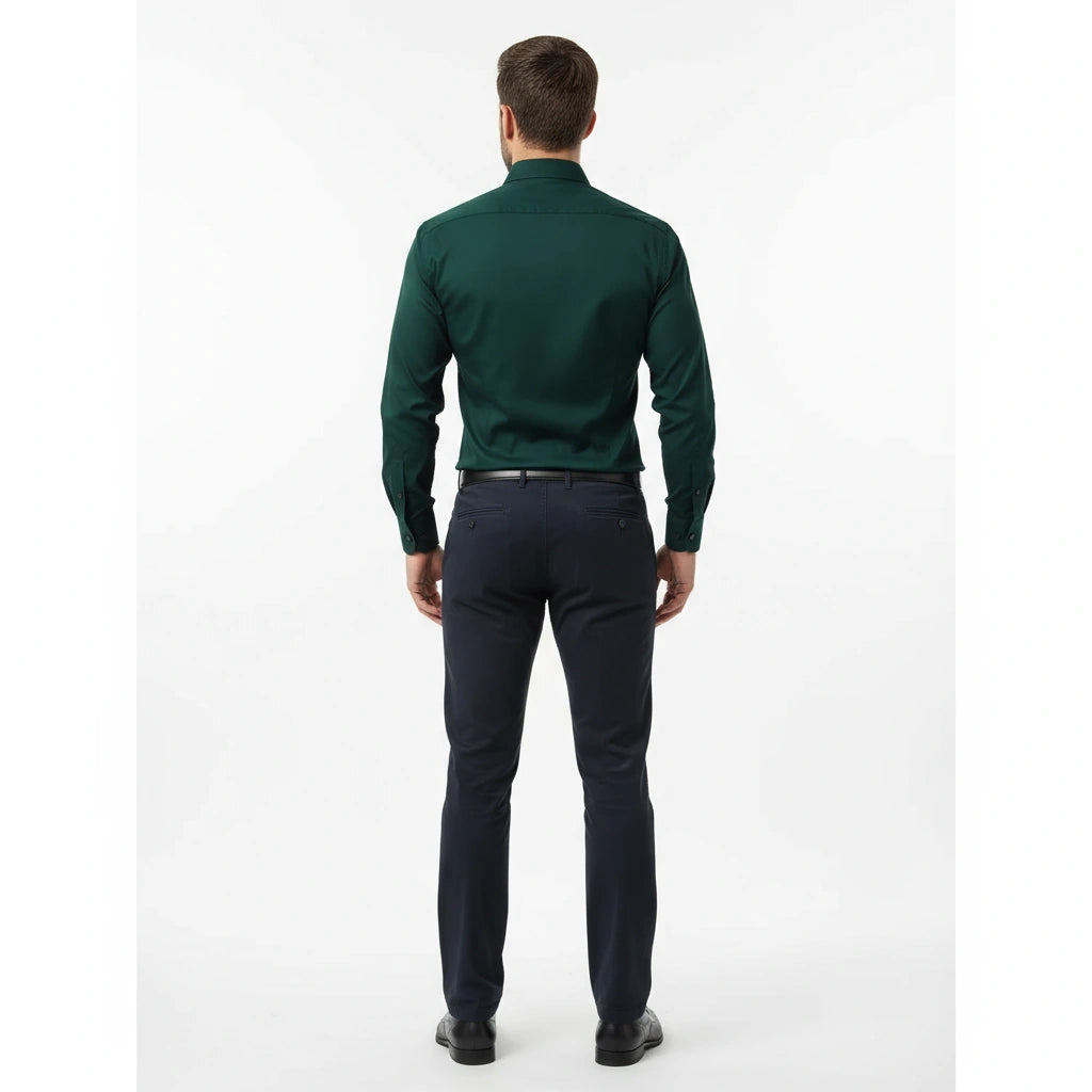 Men's Slim Fit Stretch Dress Shirt (Flex Comfort)