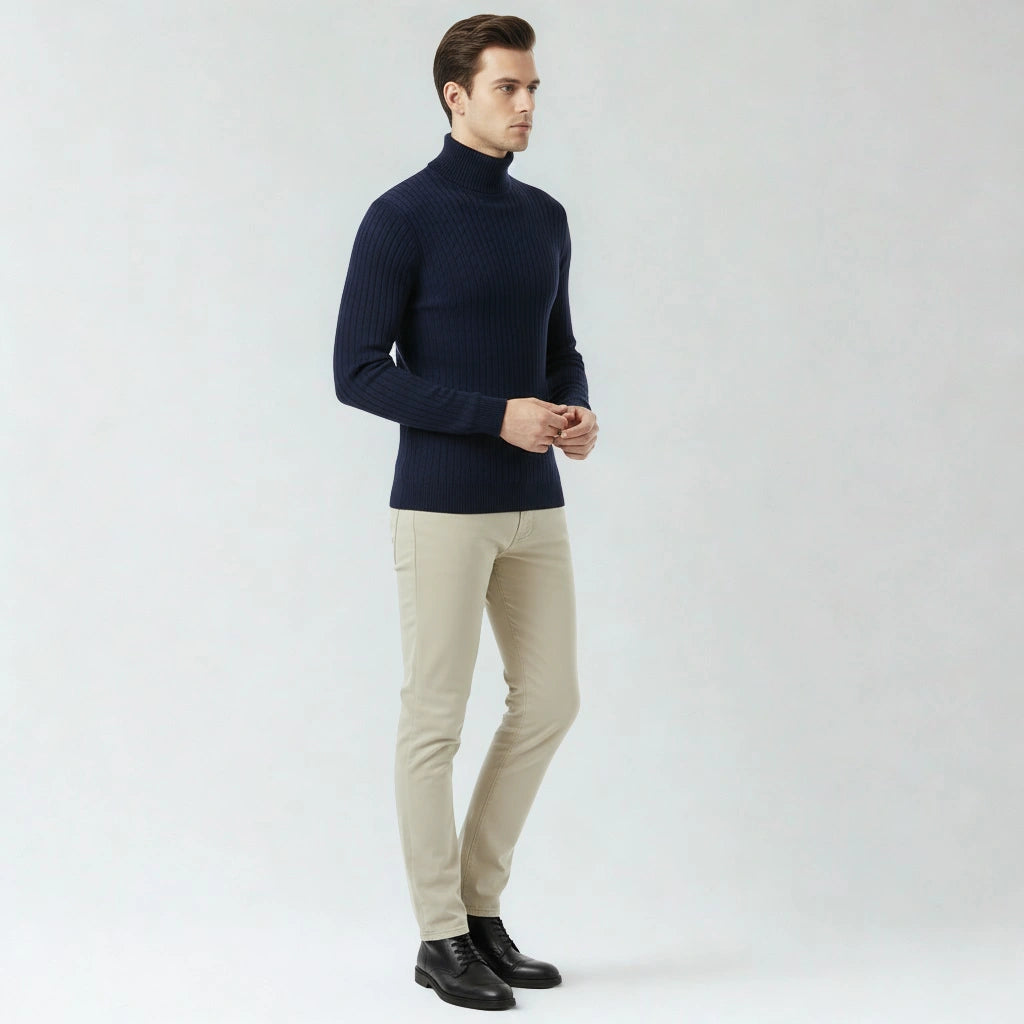 The Sloane Merino Turtleneck