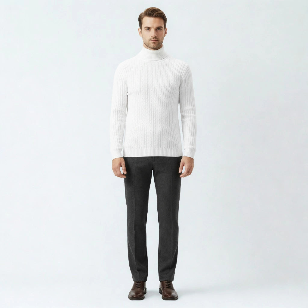 The Sloane Merino Turtleneck