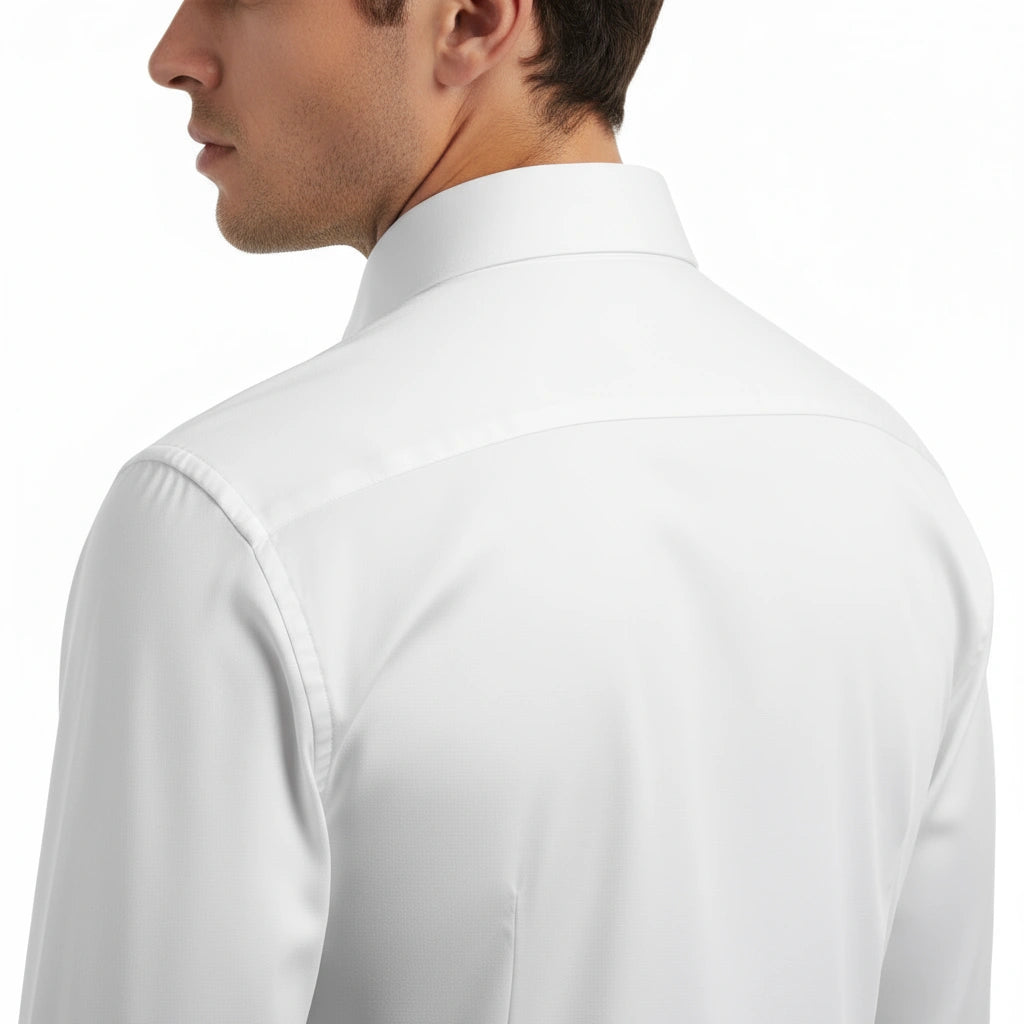 Men's Slim Fit Stretch Dress Shirt (Flex Comfort)