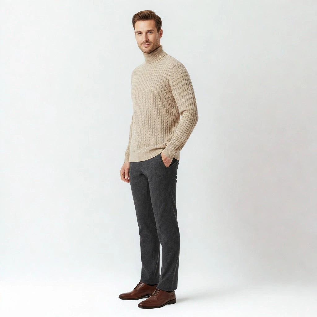 The Sloane Merino Turtleneck