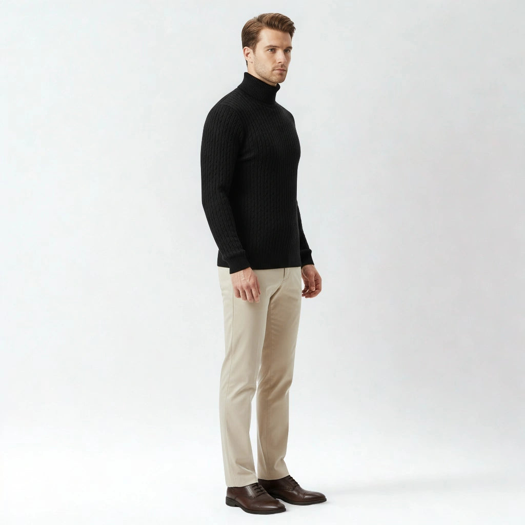 The Sloane Merino Turtleneck
