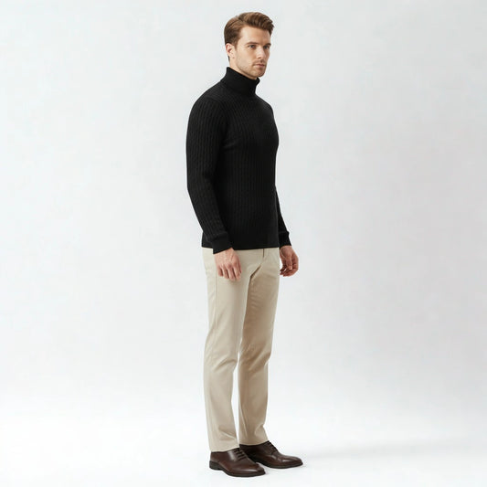 The Sloane Merino Turtleneck
