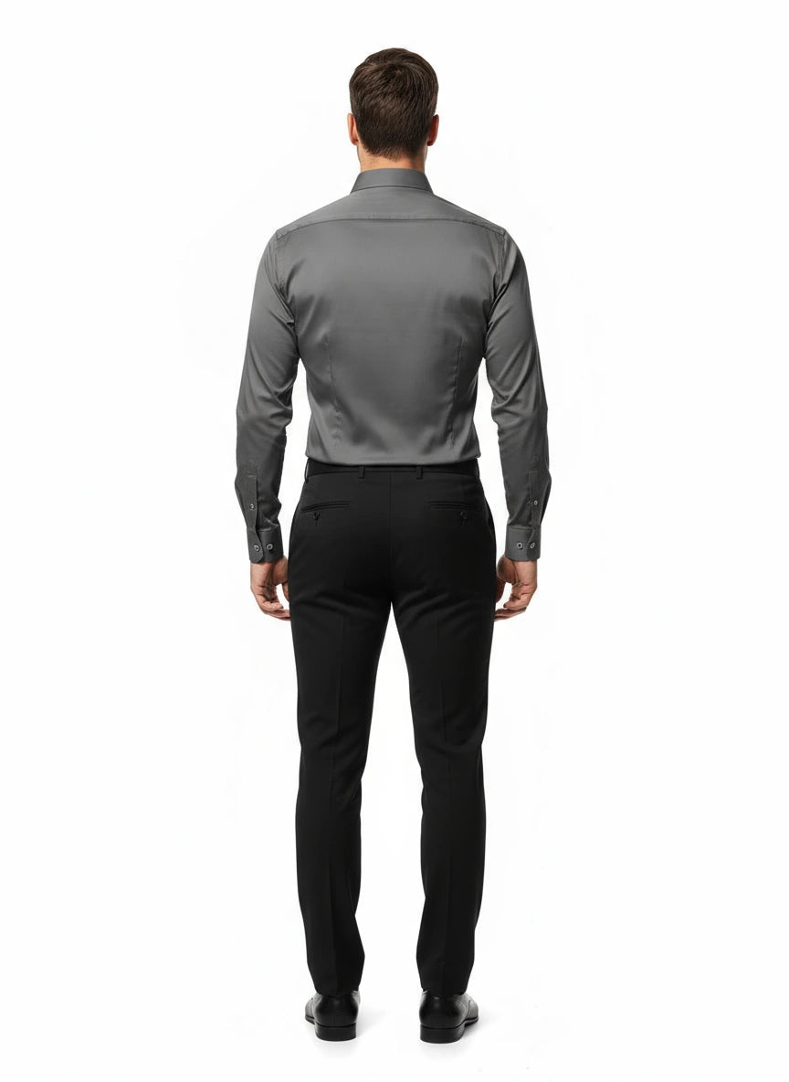 Men's Slim Fit Stretch Dress Shirt (Flex Comfort)