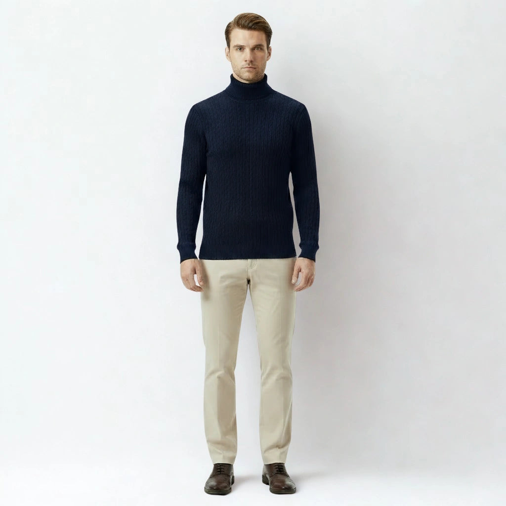 The Sloane Merino Turtleneck
