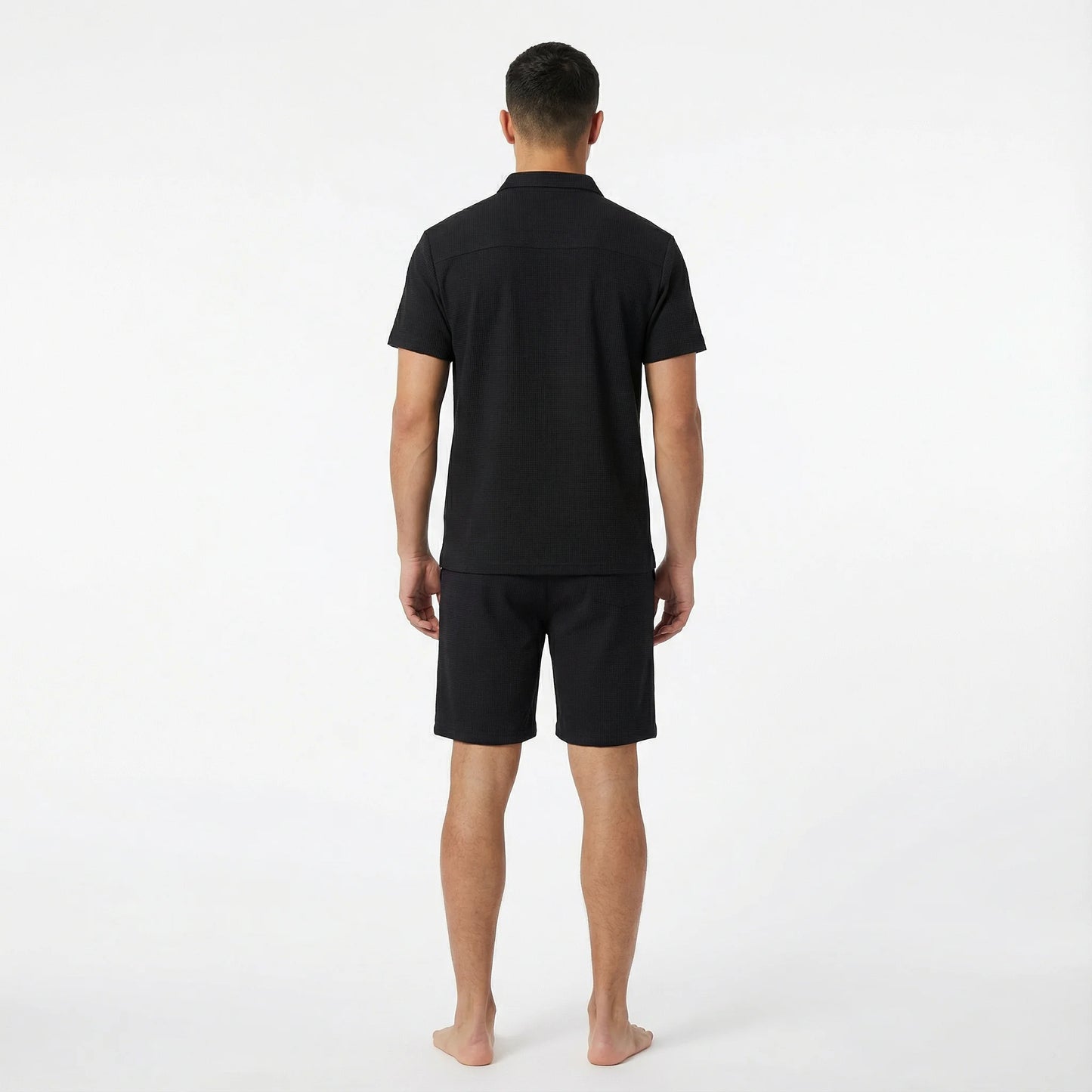 The Summer Quarter-Zip Casual Set