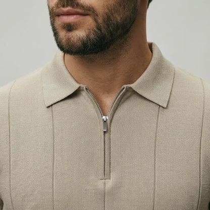 The Monte Carlo Quarter-Zip Polo