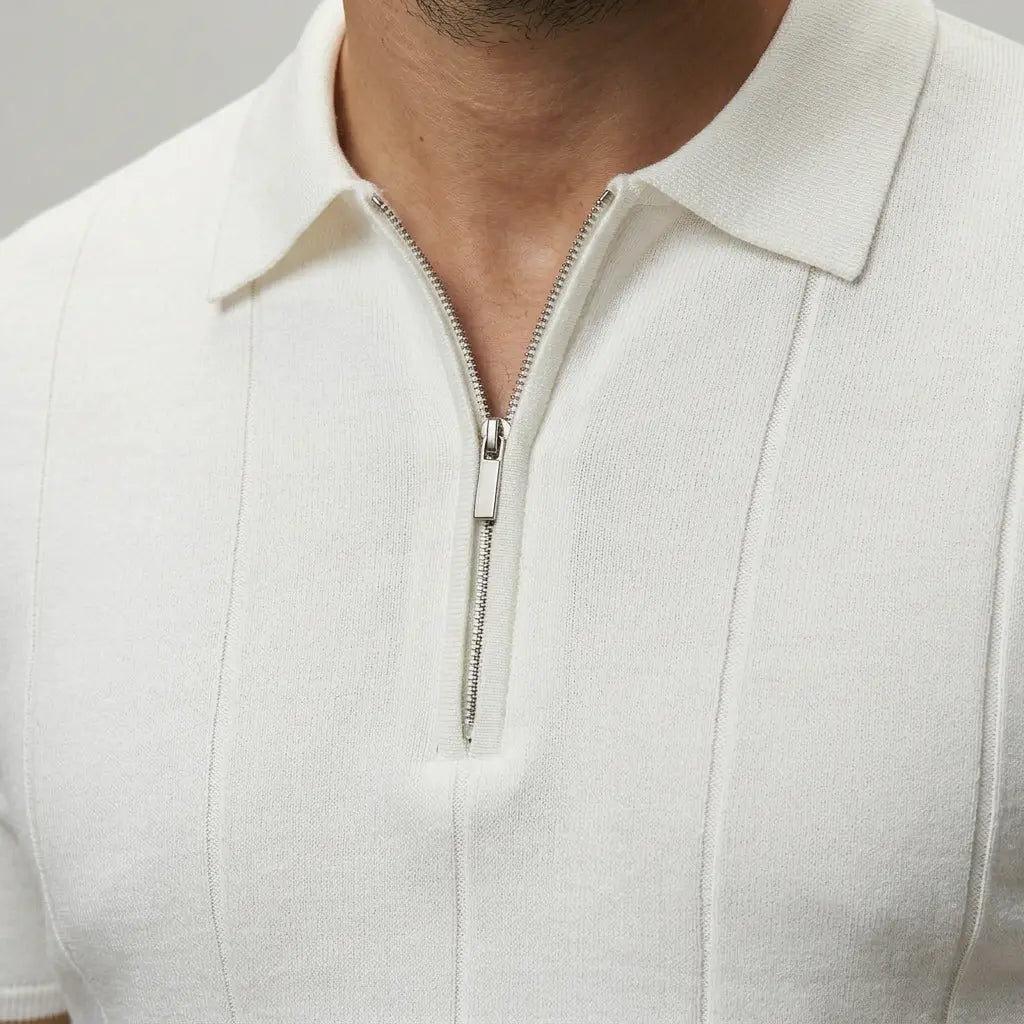 The Monte Carlo Quarter-Zip Polo