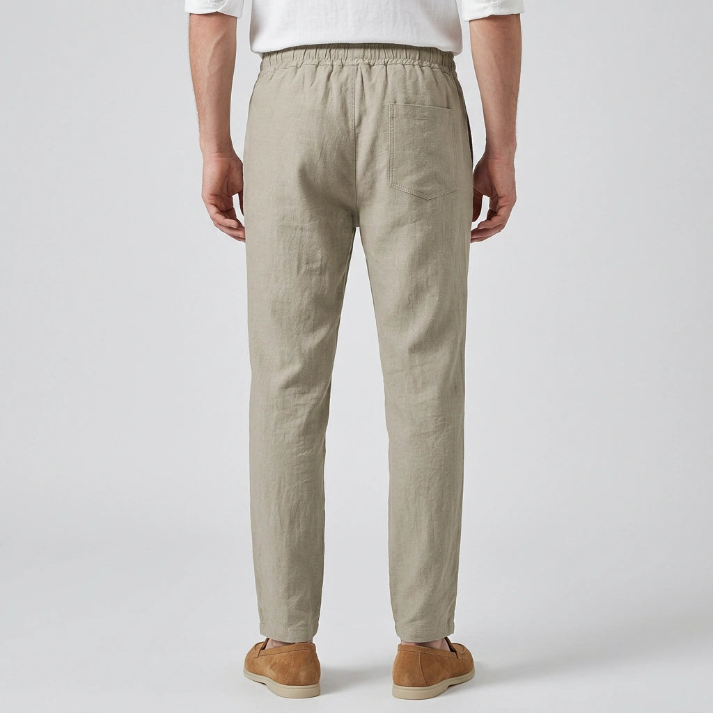 The Riviera Linen Trouser