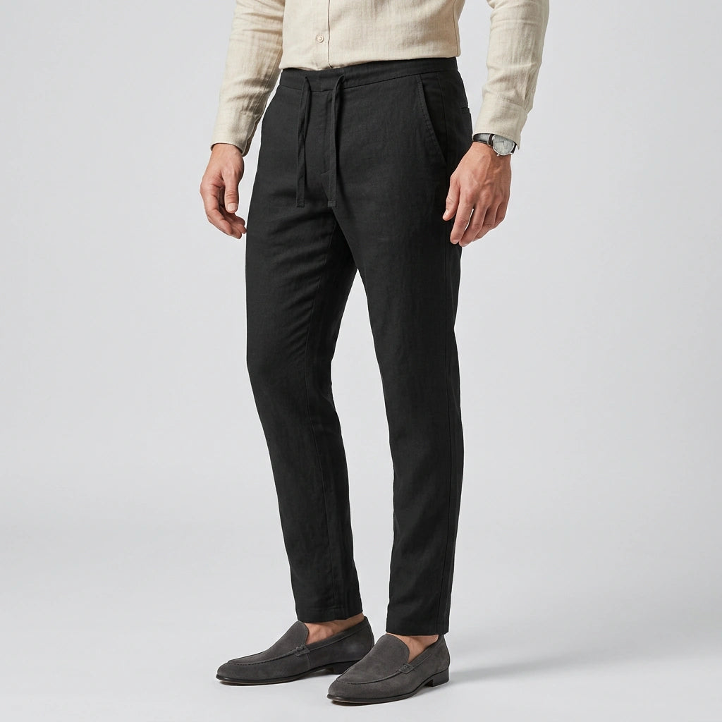 The Riviera Linen Trouser