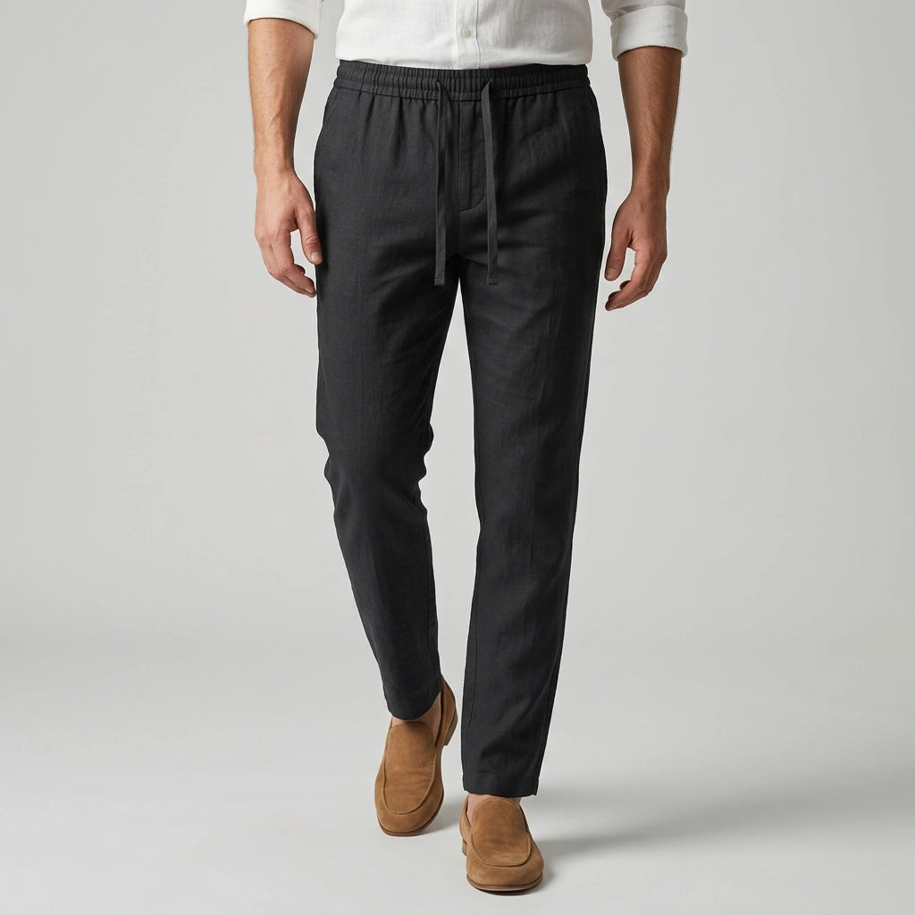 The Riviera Linen Trouser