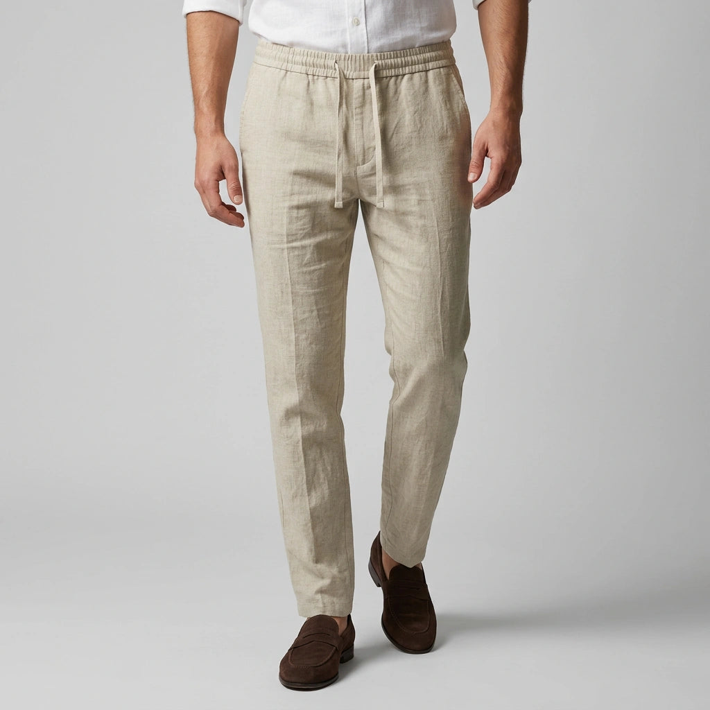 The Riviera Linen Trouser