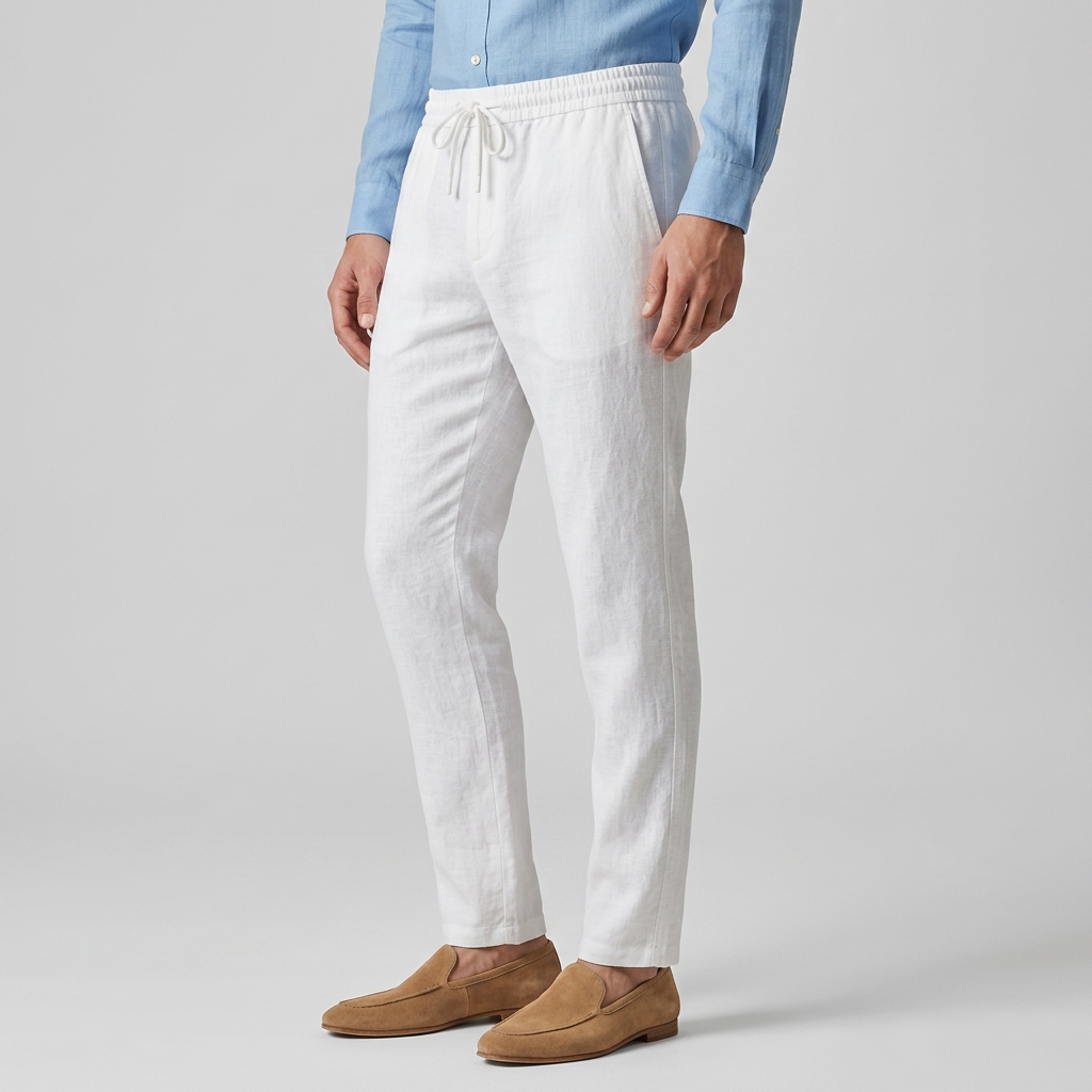 The Riviera Linen Trouser