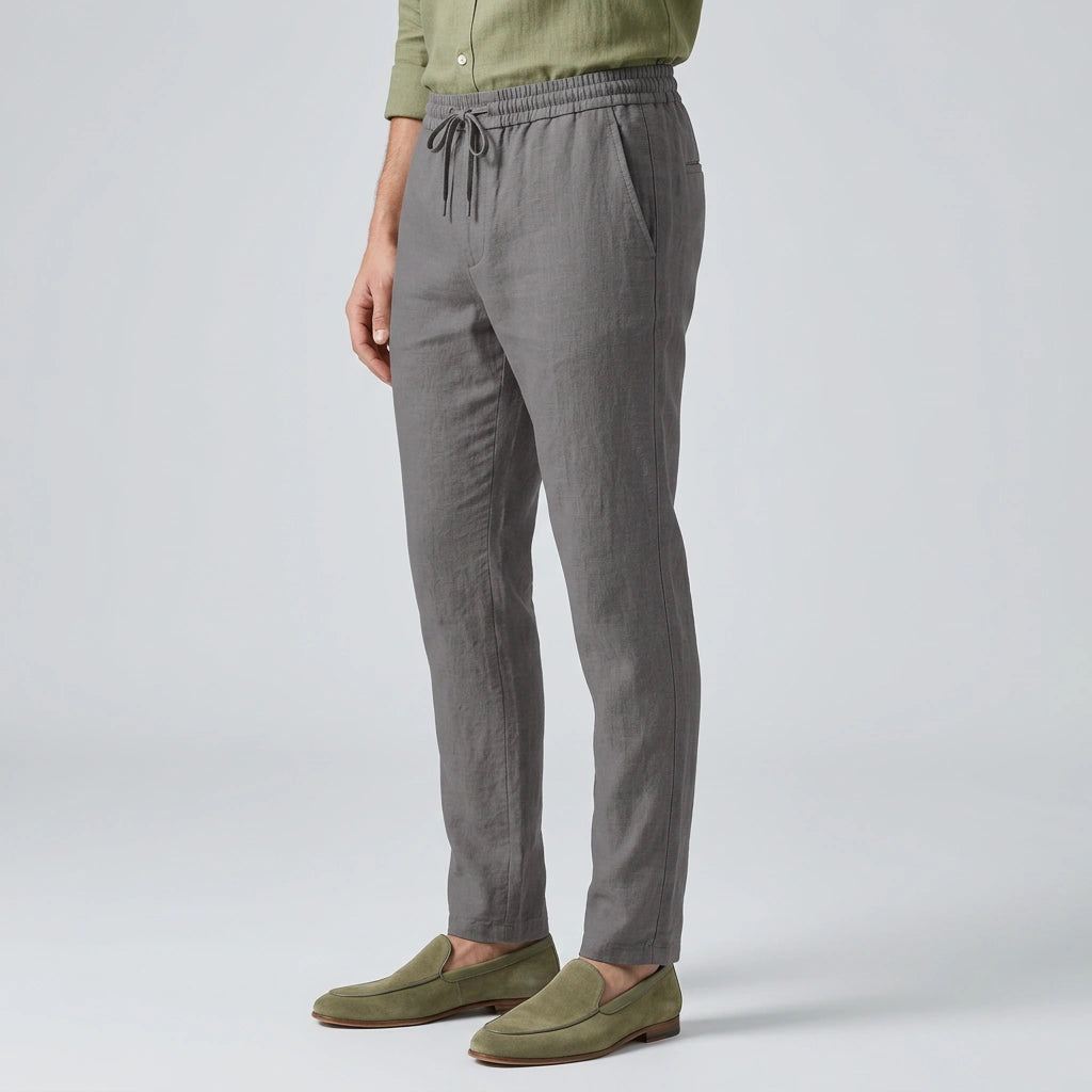 The Riviera Linen Trouser