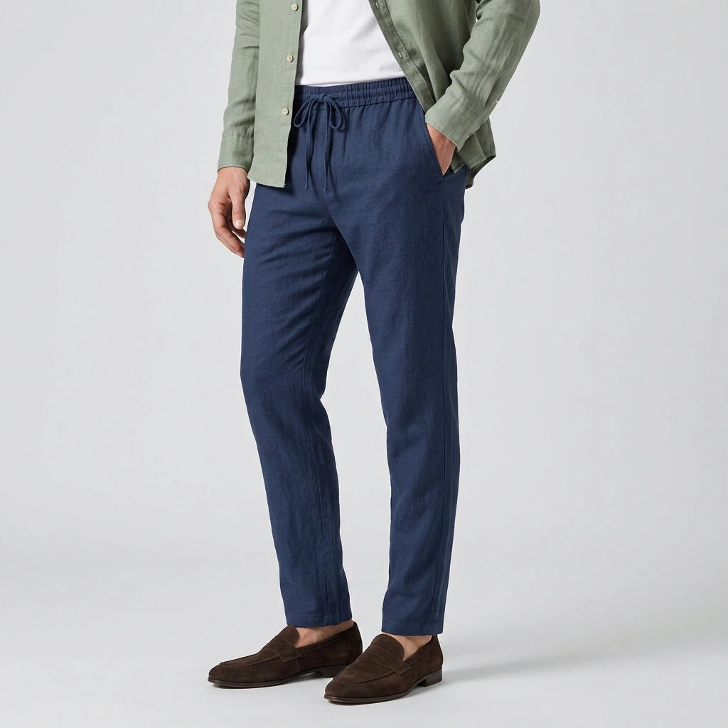 The Riviera Linen Trouser
