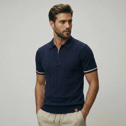 The Monte Carlo Quarter-Zip Polo