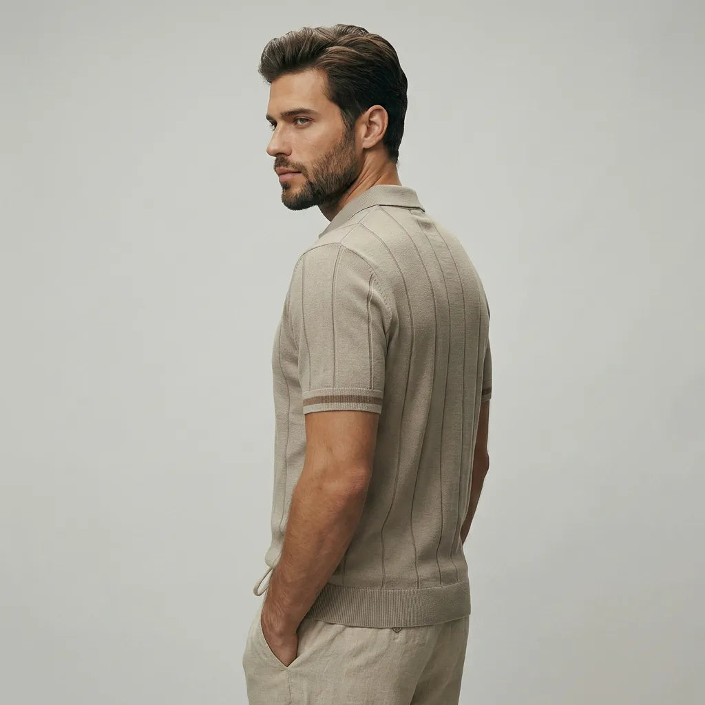 The Monte Carlo Quarter-Zip Polo