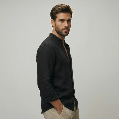 The Horizon Casual Stand Collar Shirt