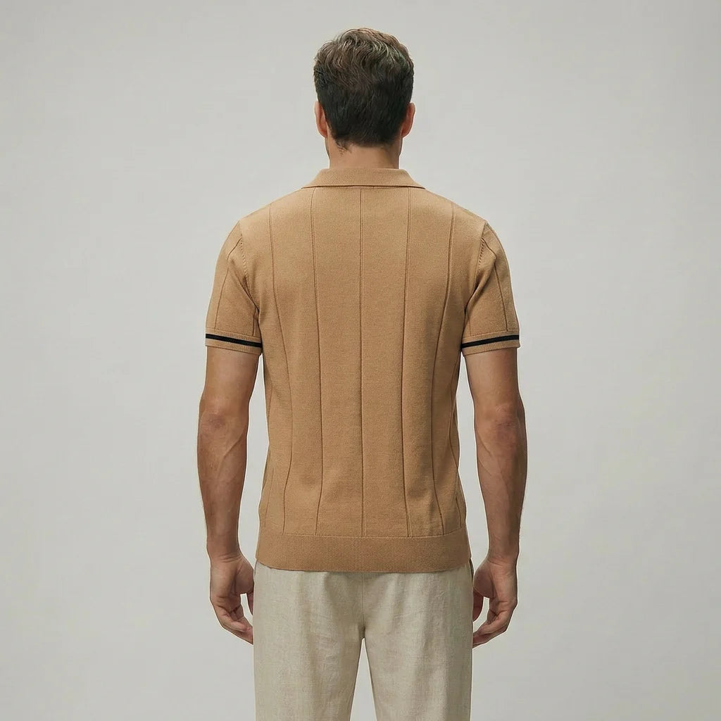 The Monte Carlo Quarter-Zip Polo