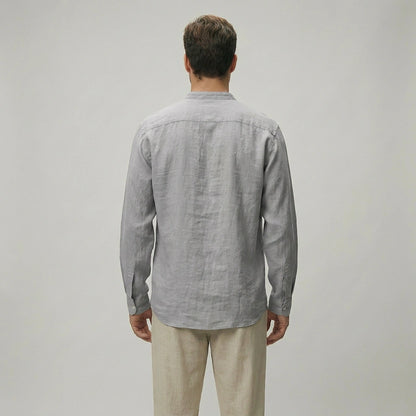 The Horizon Casual Stand Collar Shirt