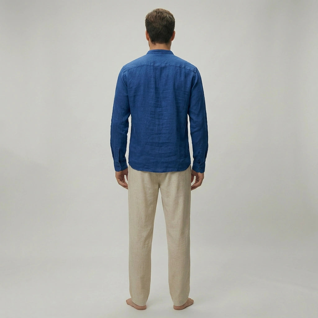 The Horizon Casual Stand Collar Shirt