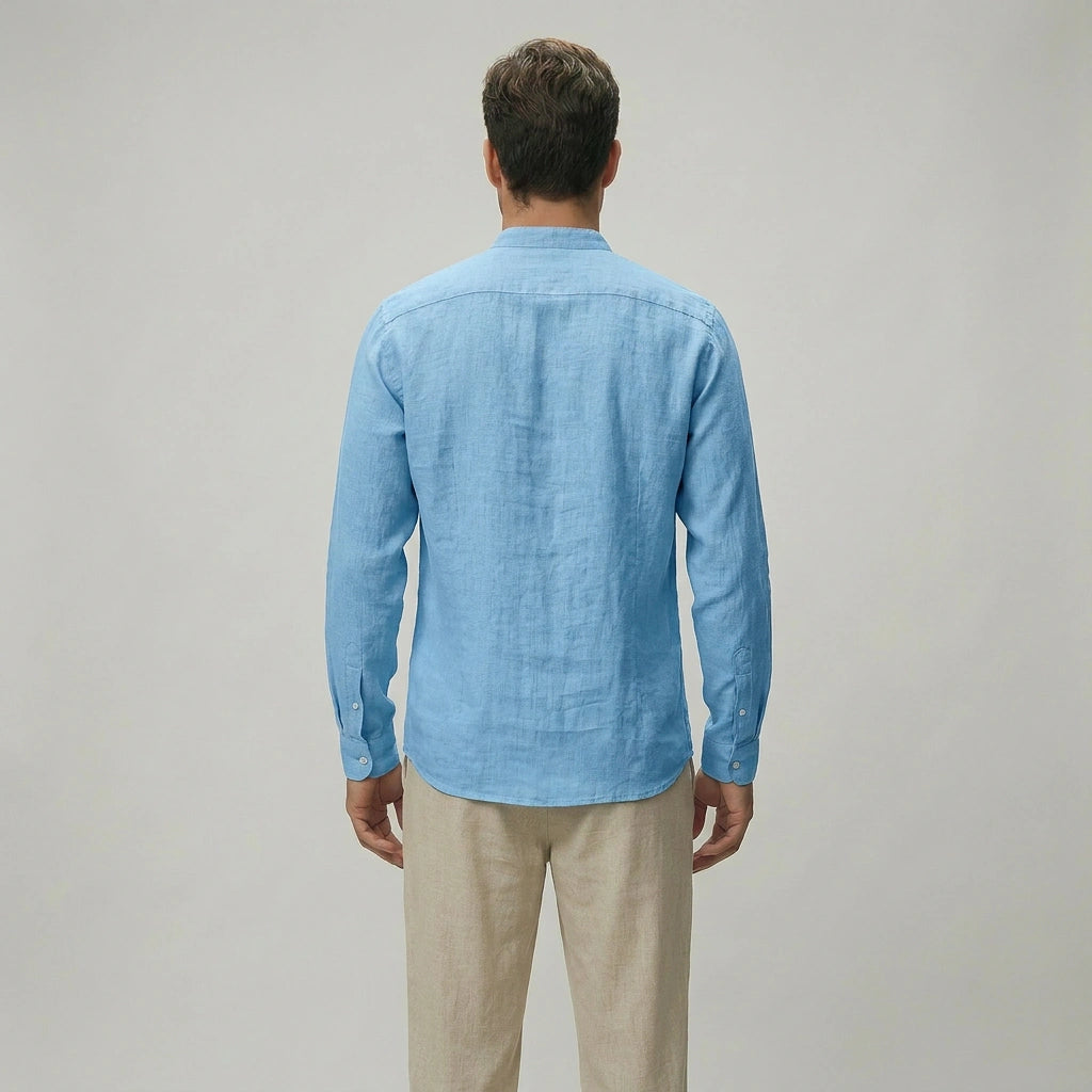 The Horizon Casual Stand Collar Shirt